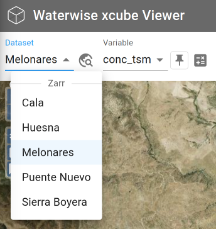 Dataset menu